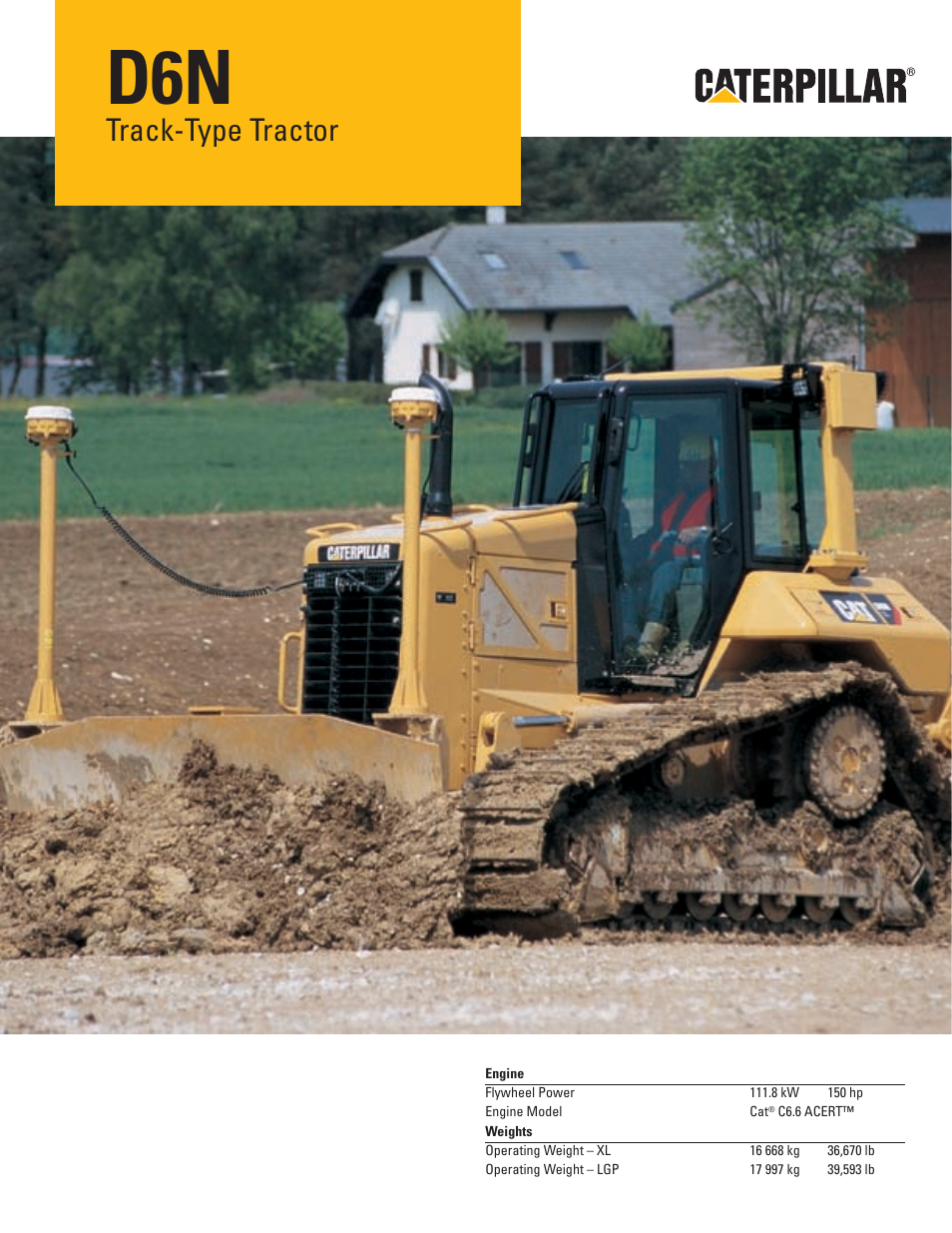 Milton CAT D6N User Manual | 16 pages