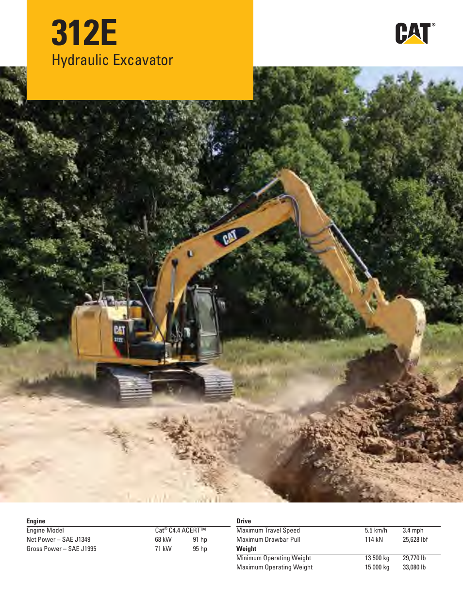 Milton CAT 312E User Manual | 36 pages
