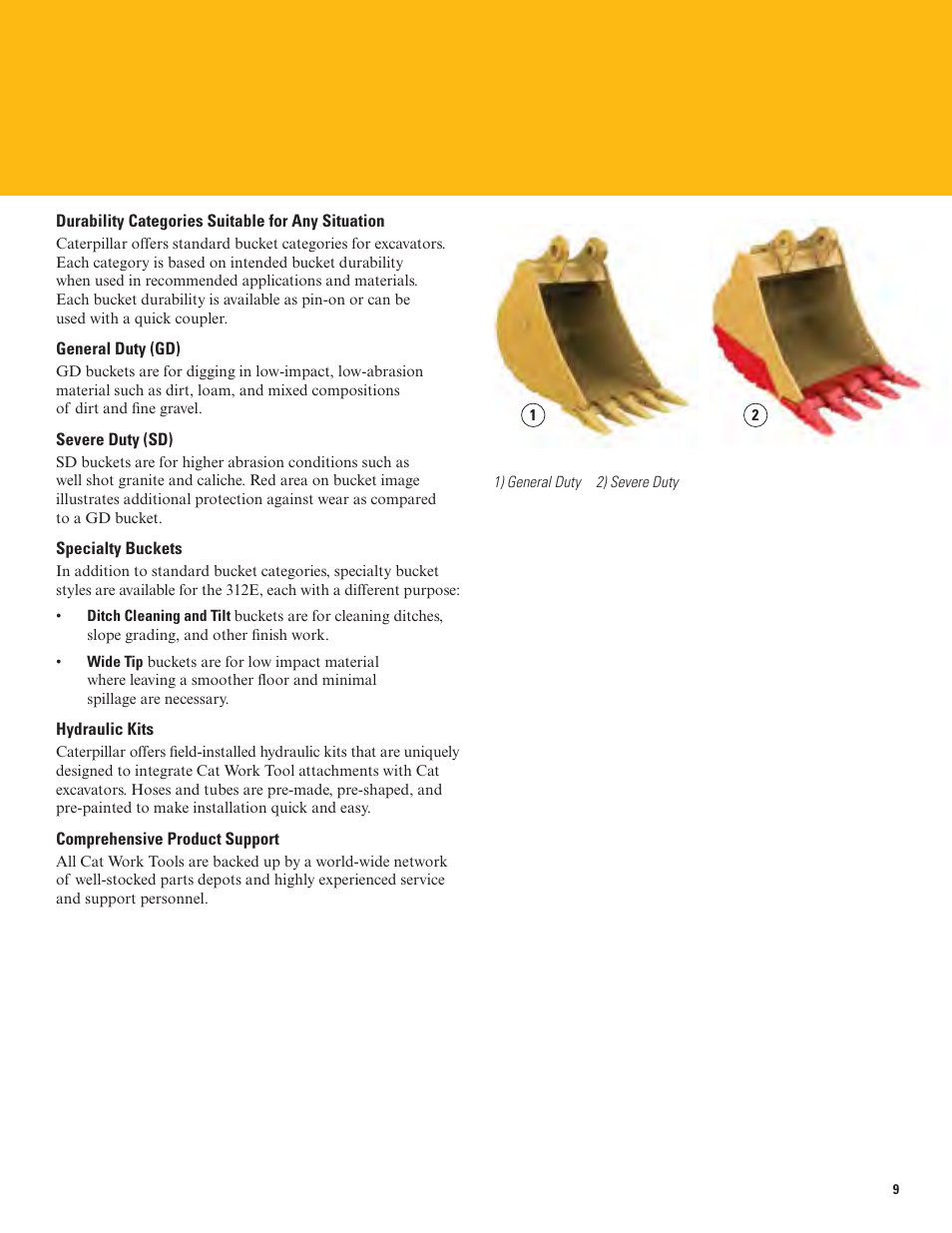 Milton CAT 312E User Manual | Page 9 / 36