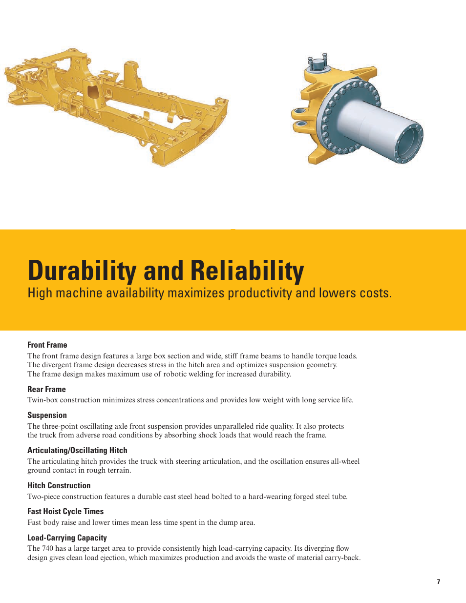 Durability and reliability | Milton CAT 740 User Manual | Page 7 / 20