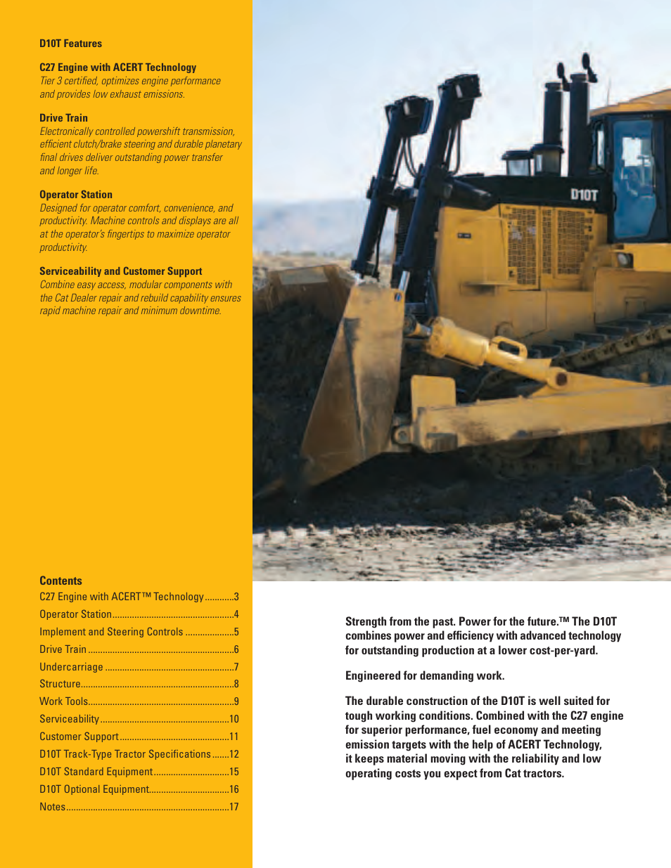 Milton CAT D10T User Manual | Page 2 / 20