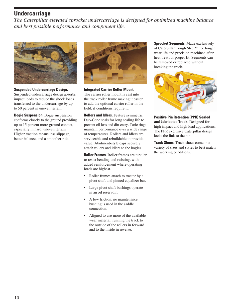 Undercarriage | Milton CAT D8T User Manual | Page 10 / 24