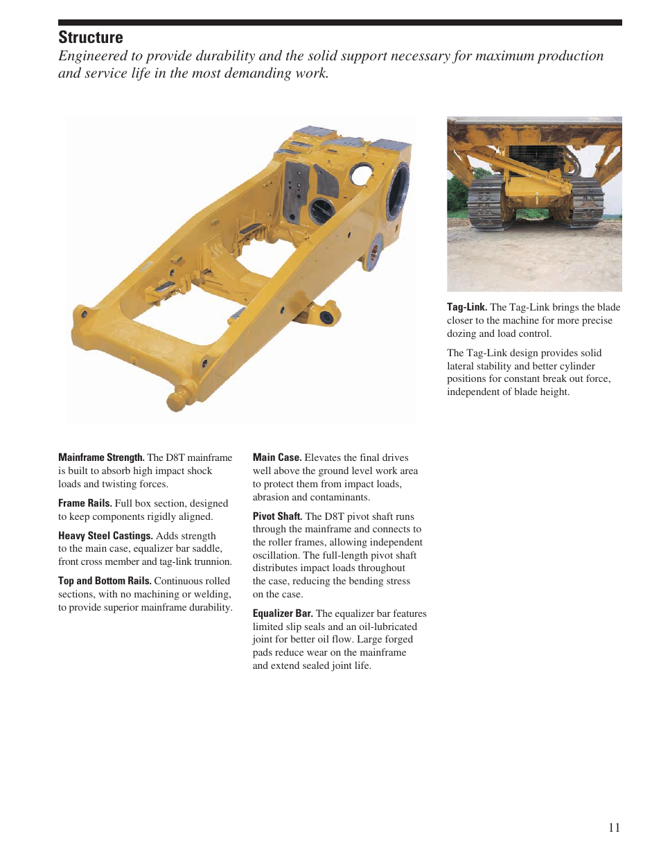 Structure | Milton CAT D8T User Manual | Page 11 / 24