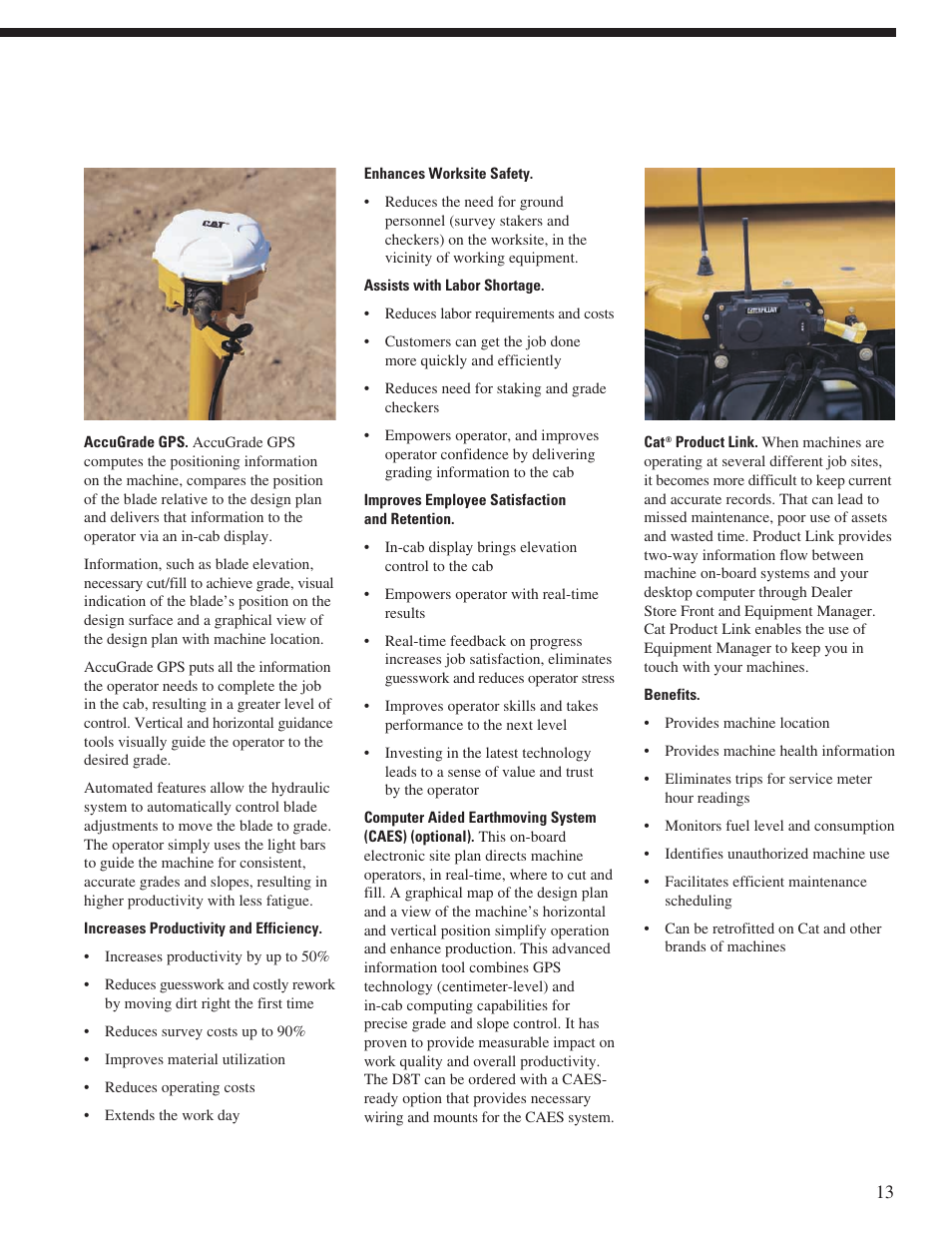 Milton CAT D8T User Manual | Page 13 / 24