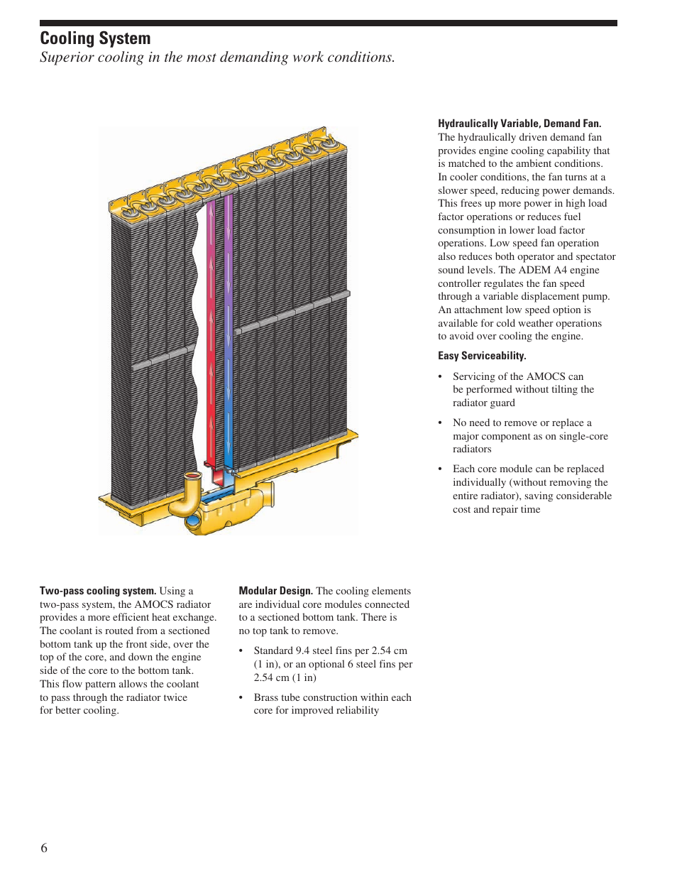 Cooling system | Milton CAT D11T CD User Manual | Page 6 / 28