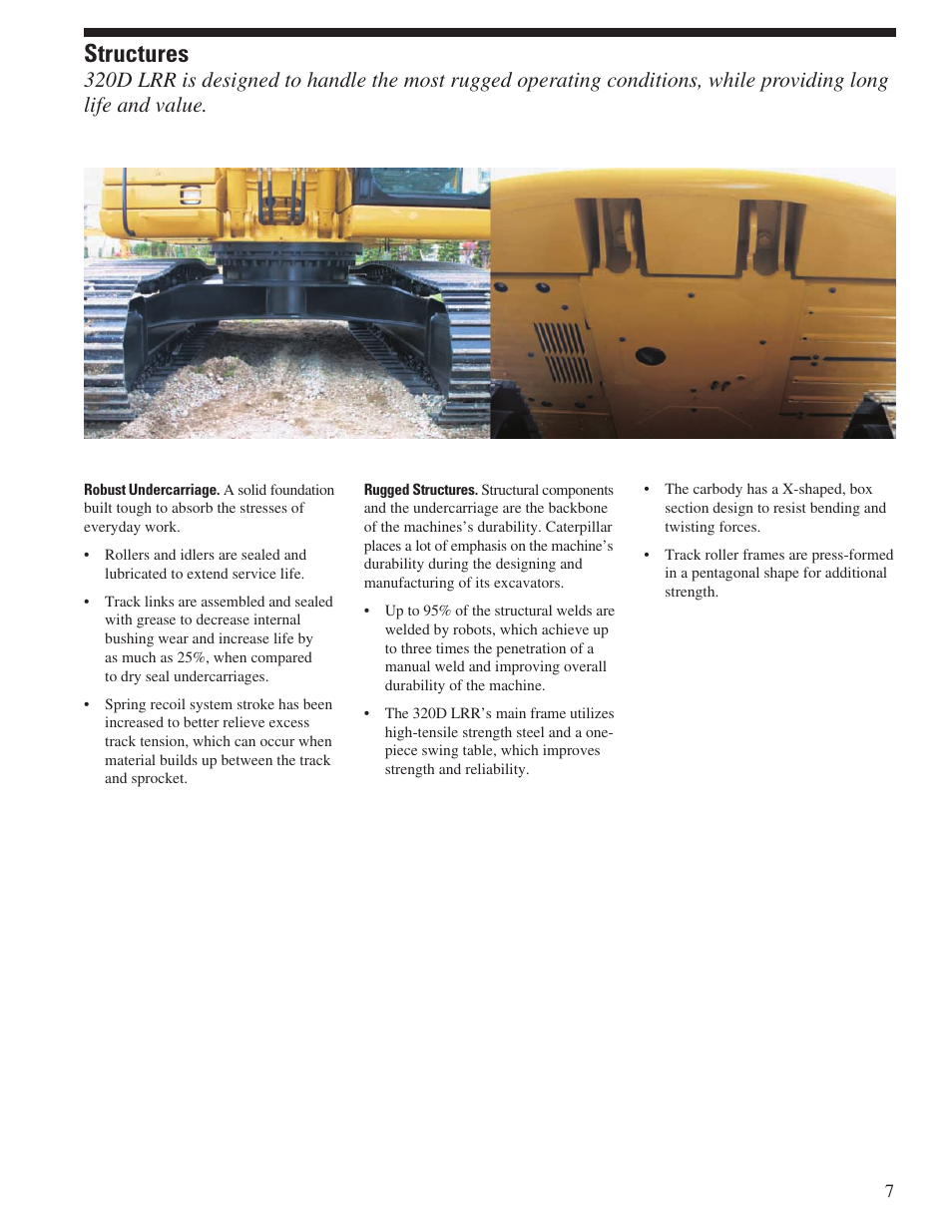 Structures | Milton CAT 320D LRR User Manual | Page 7 / 28