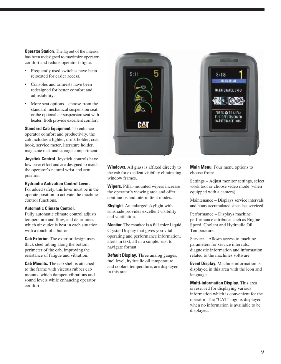 Milton CAT 320D LRR User Manual | Page 9 / 28