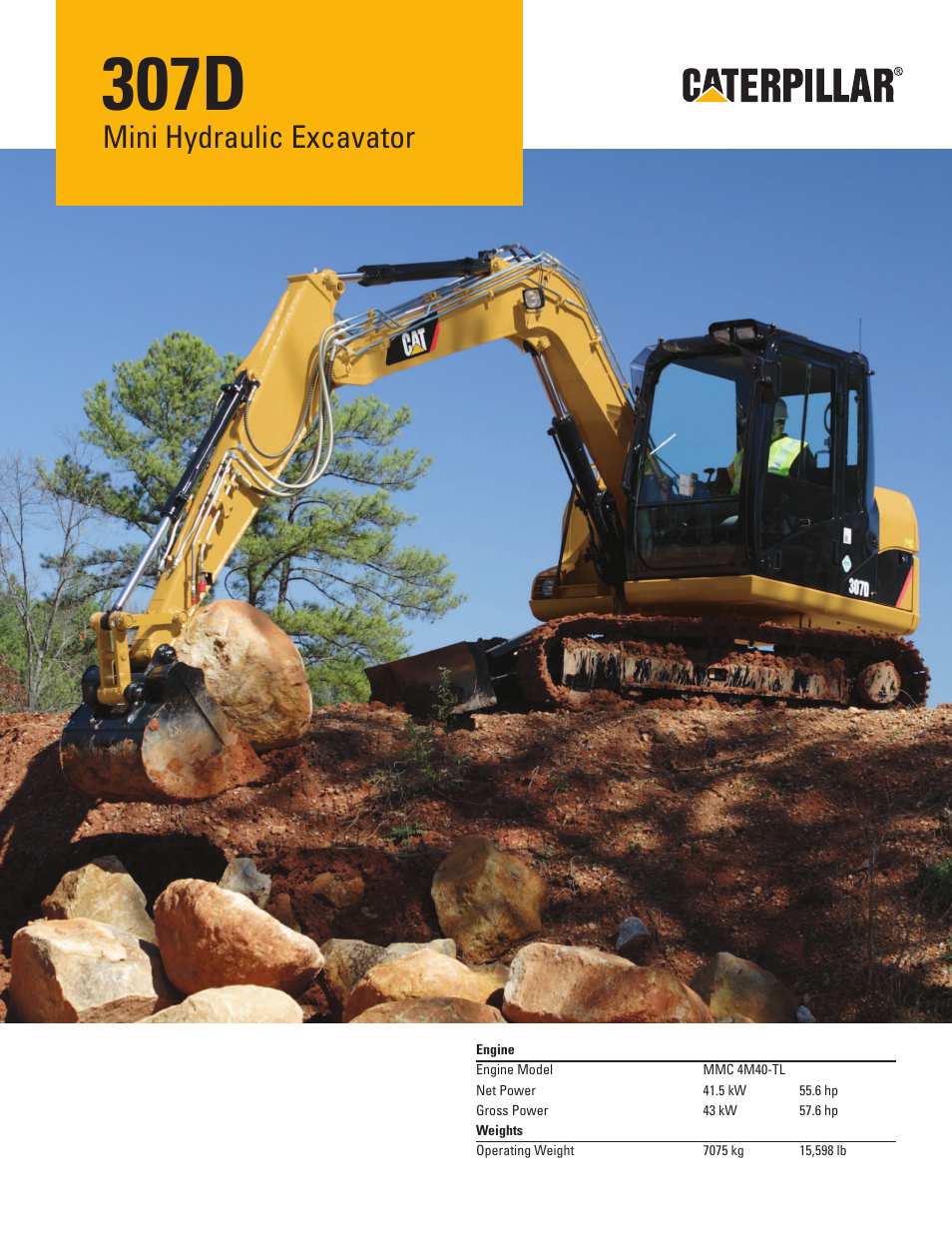 Milton CAT 307D User Manual | 12 pages