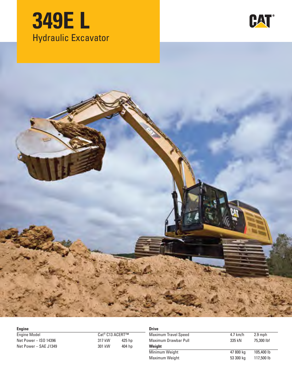 Milton CAT 349E L User Manual | 32 pages