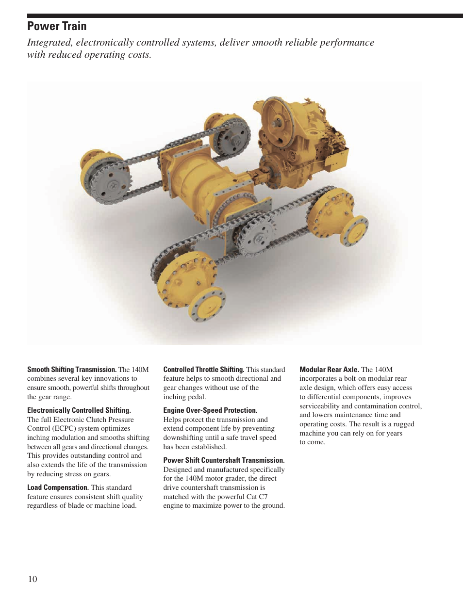 Power train | Milton CAT 140M User Manual | Page 10 / 28