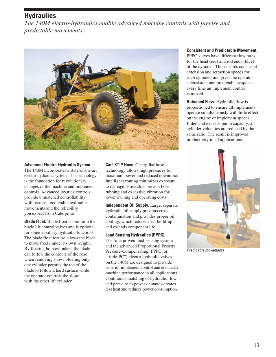 Hydraulics | Milton CAT 140M User Manual | Page 13 / 28