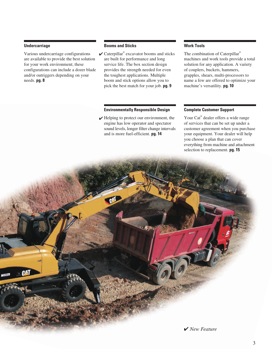 New feature 3 | Milton CAT M322D User Manual | Page 3 / 32