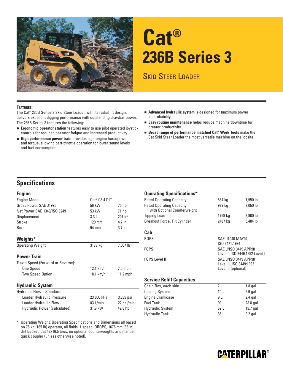 Milton CAT 236B Series 3 User Manual | 2 pages