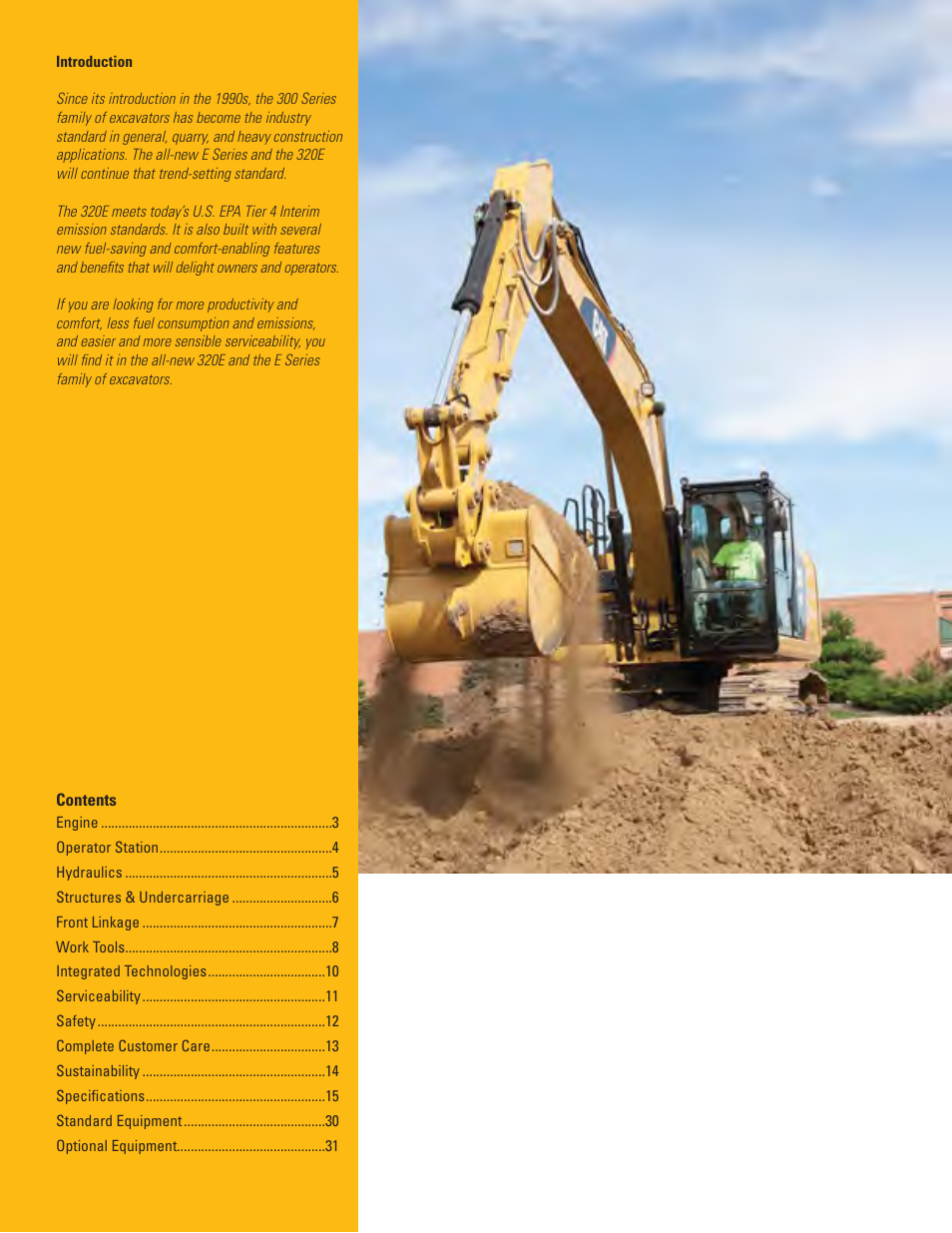 Milton CAT 320E L User Manual | Page 2 / 32