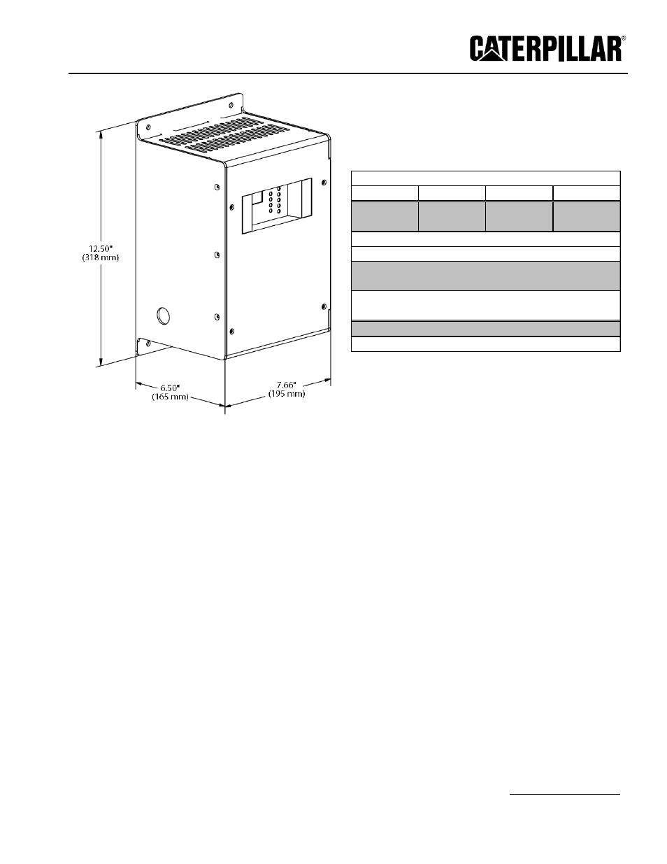 Battery charger | Milton CAT D100-6_S 100 kW 10A Battery Charger User Manual | Page 2 / 2