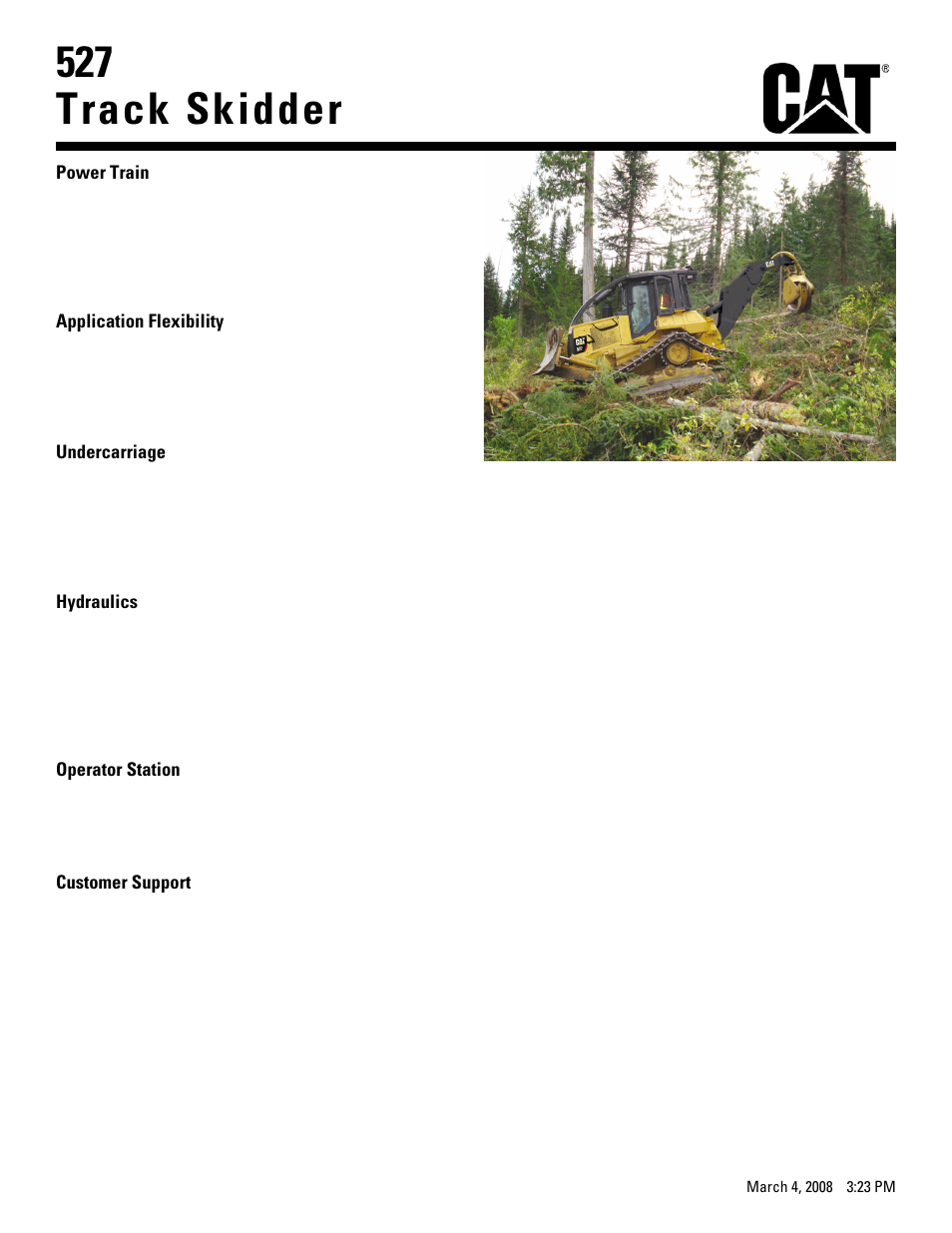 Milton CAT 527 User Manual | 5 pages