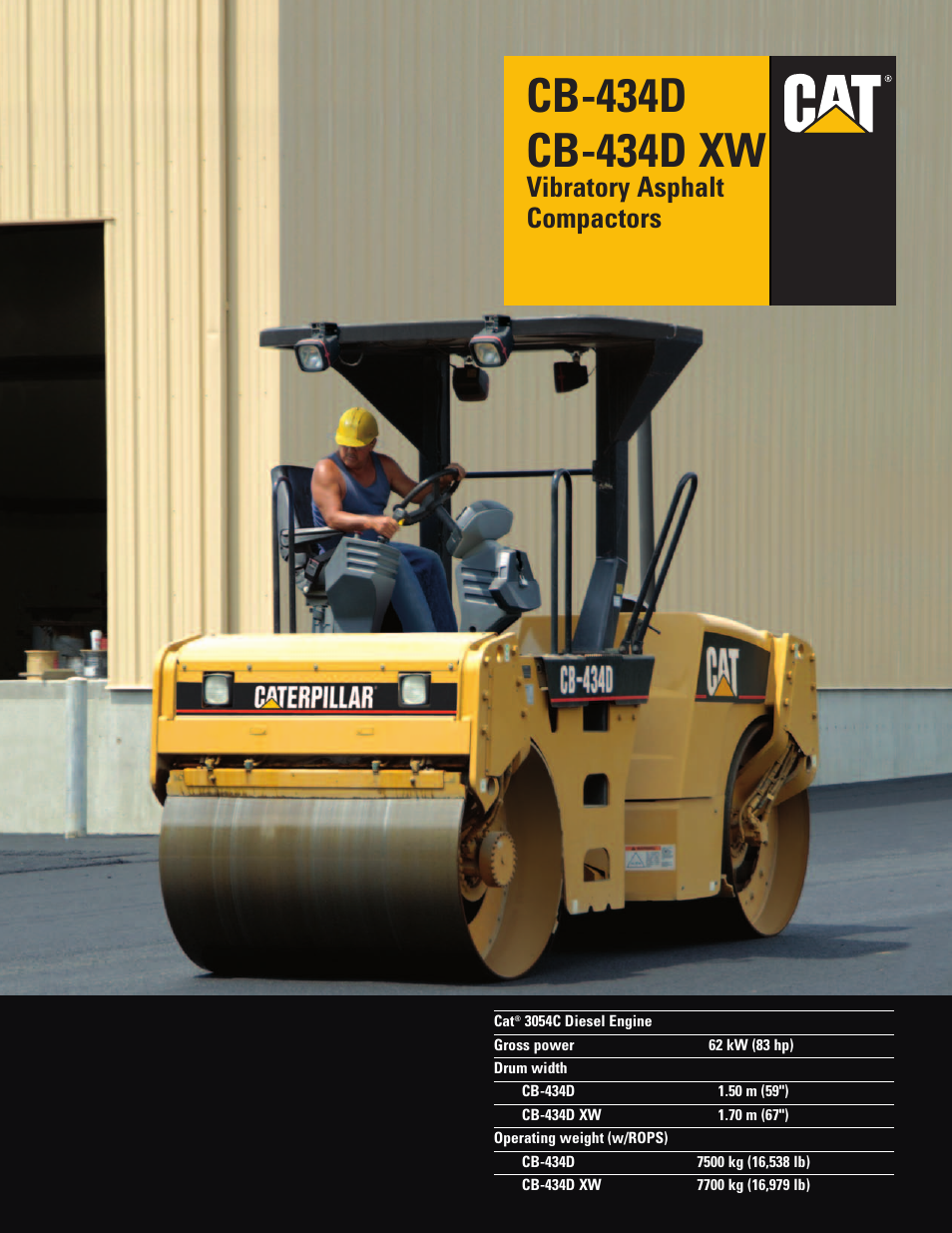 Milton CAT CB-434D XW User Manual | 12 pages