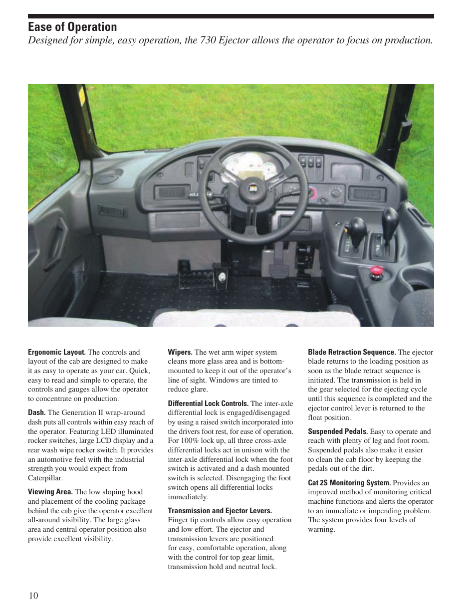 Ease of operation | Milton CAT 730 Ejector User Manual | Page 10 / 20