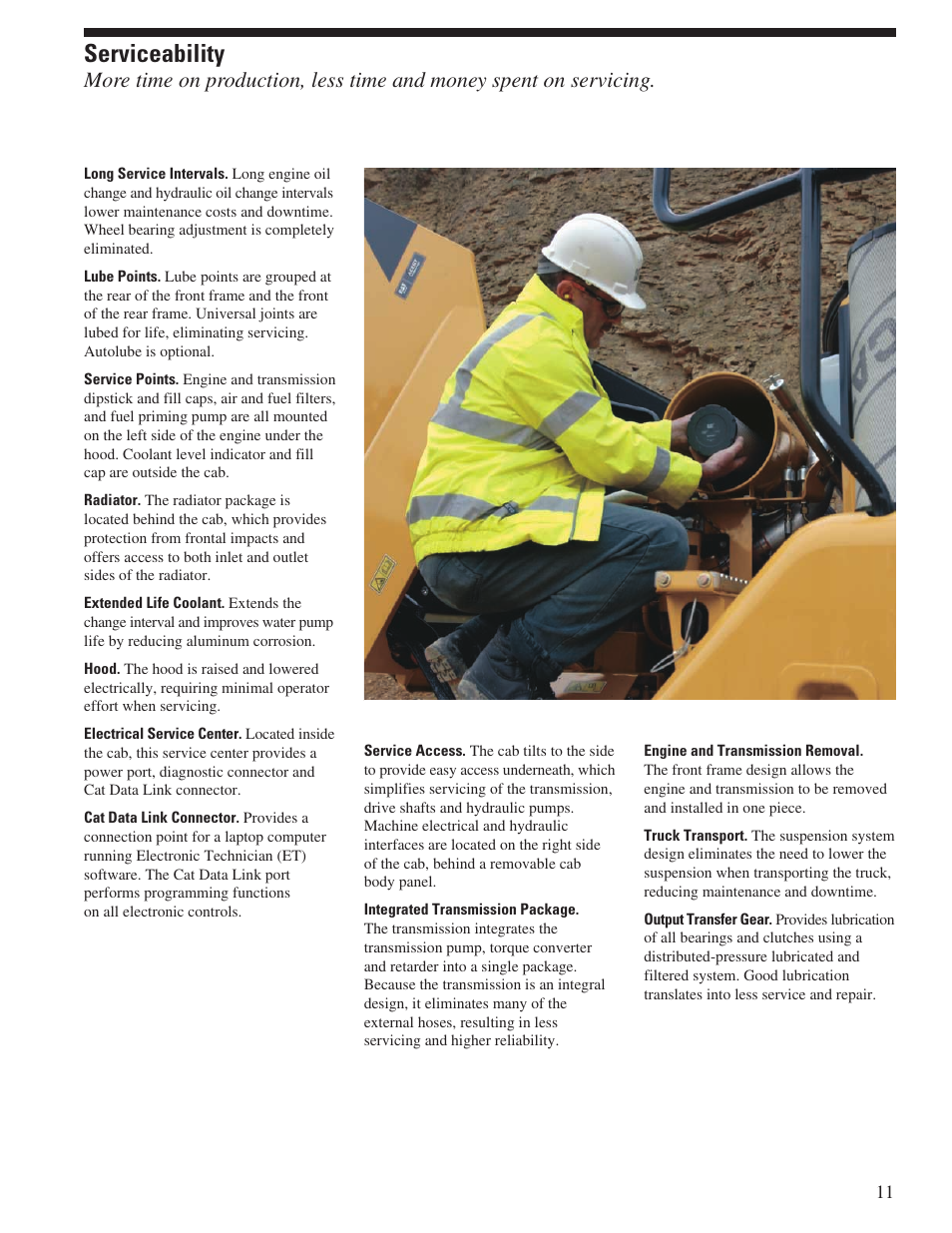 Serviceability | Milton CAT 730 Ejector User Manual | Page 11 / 20