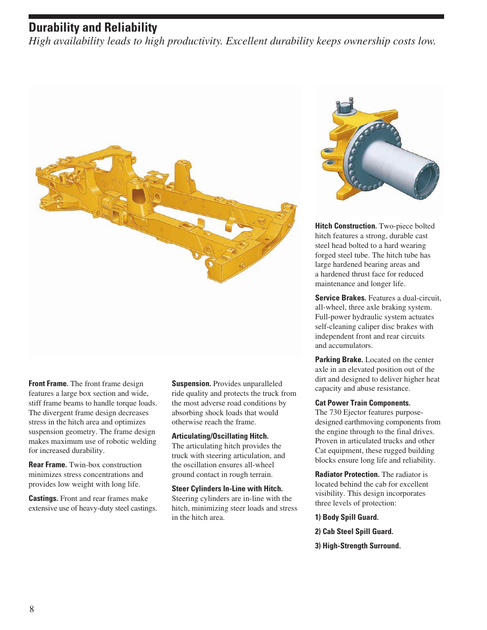 Durability and reliability | Milton CAT 730 Ejector User Manual | Page 8 / 20