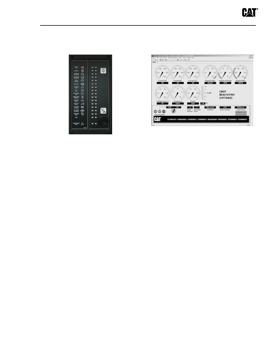 Optional modules, Emcp 4.2 generator set controller | Milton CAT D100-6_S 100 kW EMCP4.2 Engine__Gen Control Panel User Manual | Page 3 / 4