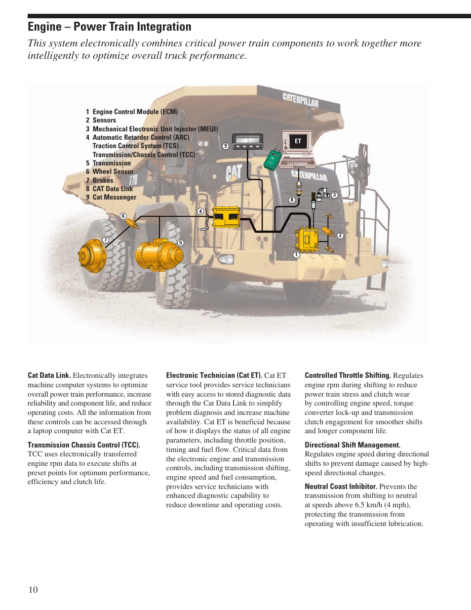 Engine – power train integration | Milton CAT 770 User Manual | Page 10 / 32