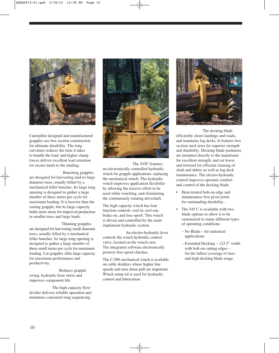 Work tools | Milton CAT 545C User Manual | Page 10 / 20