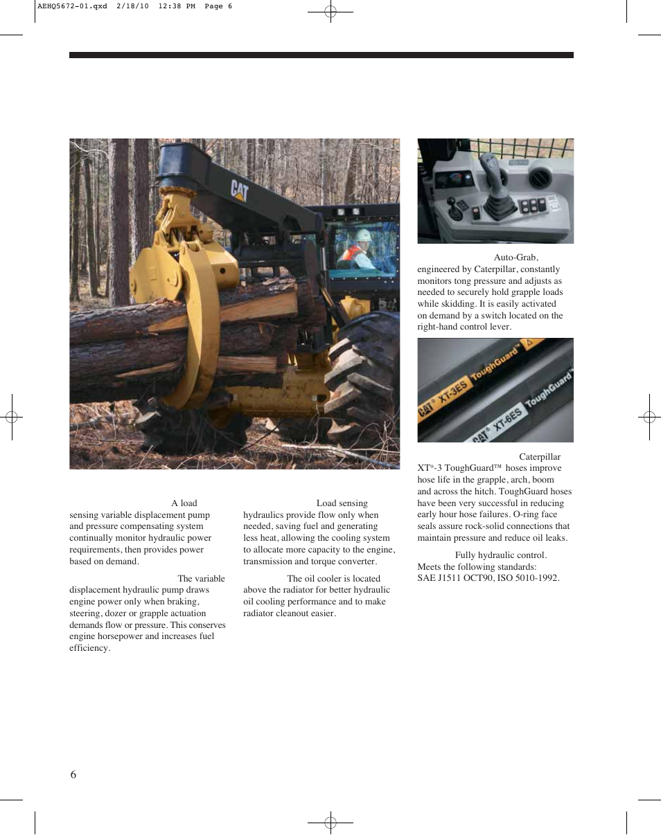 Hydraulics | Milton CAT 545C User Manual | Page 6 / 20