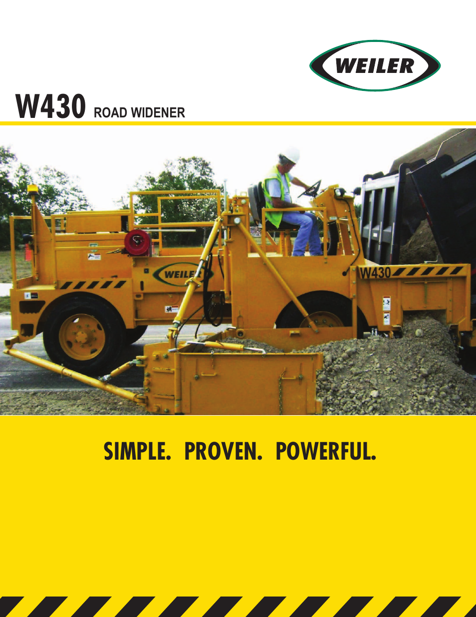 Milton CAT Weiler W430 User Manual | 4 pages