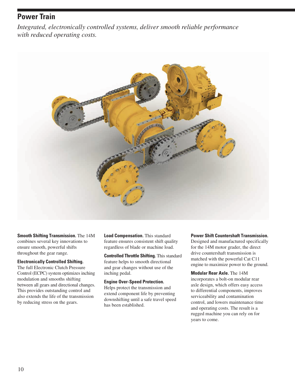 Power train | Milton CAT 14M User Manual | Page 10 / 28