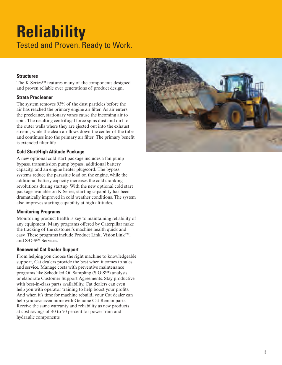 Reliability, Tested and proven. ready to work | Milton CAT 972K User Manual | Page 3 / 32