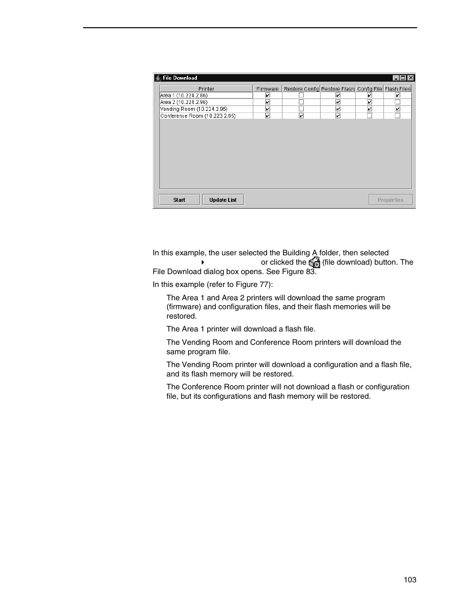 Printronix PrintNet Enterprise User Manual | Page 103 / 330