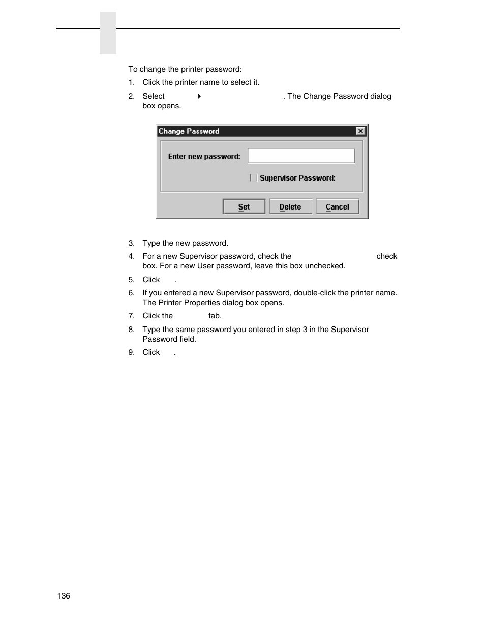 Printronix PrintNet Enterprise User Manual | Page 136 / 330