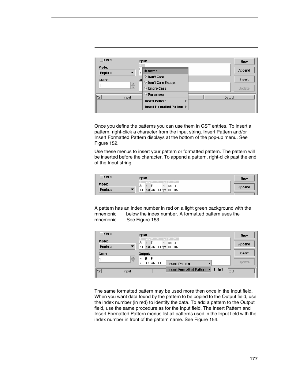 How to use patterns | Printronix PrintNet Enterprise User Manual | Page 177 / 330