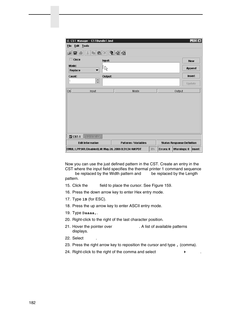 Printronix PrintNet Enterprise User Manual | Page 182 / 330