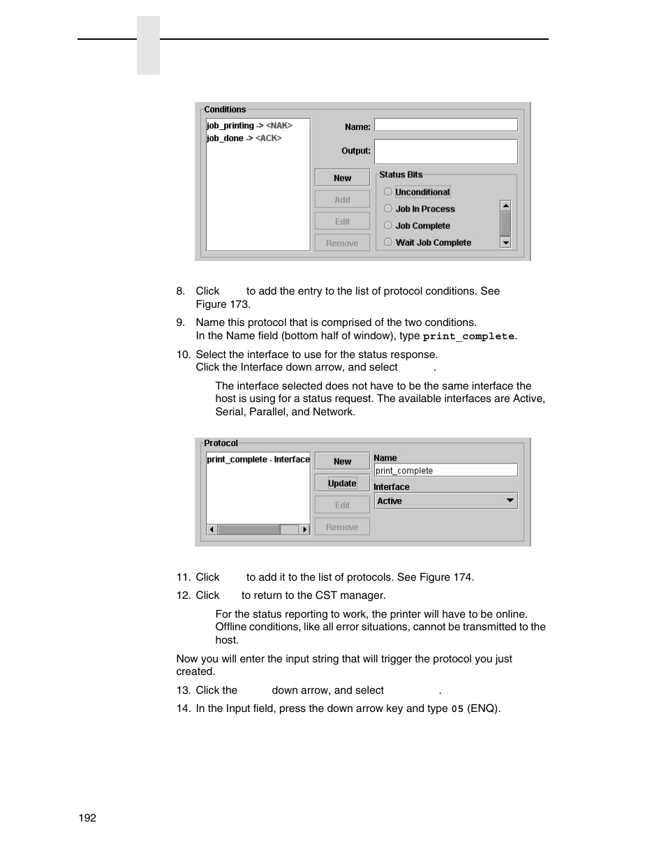 Printronix PrintNet Enterprise User Manual | Page 192 / 330