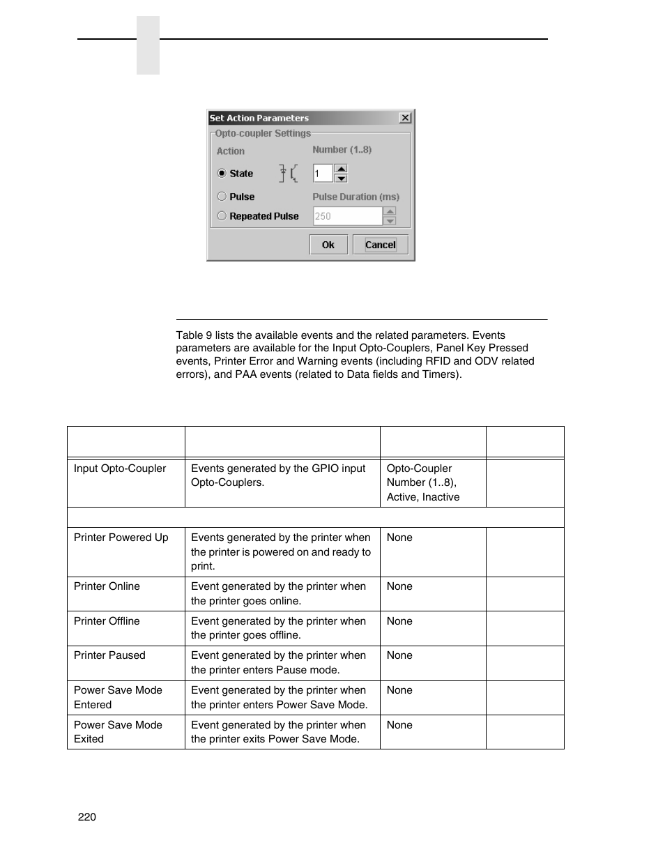 Events, Figure 193 | Printronix PrintNet Enterprise User Manual | Page 220 / 330