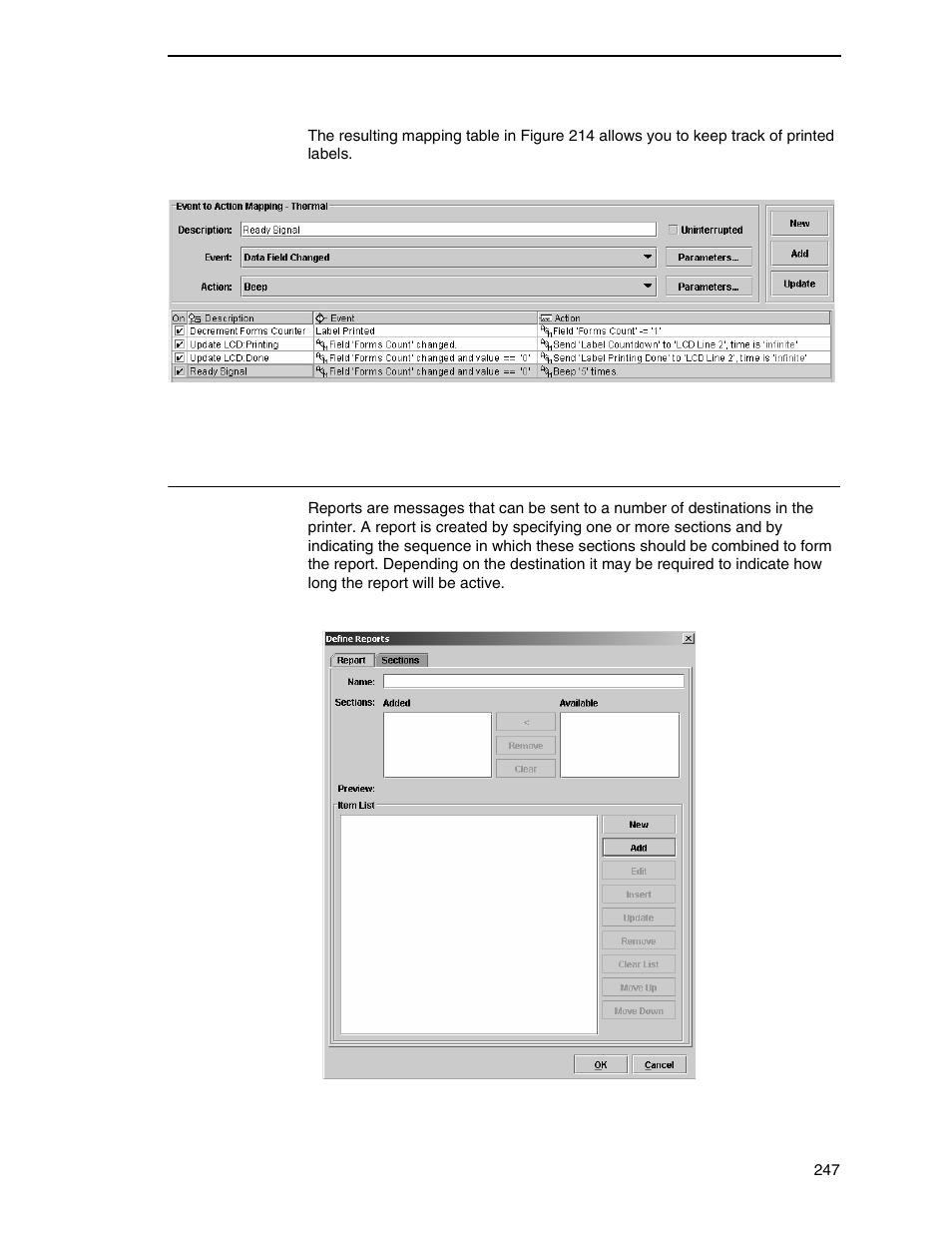 Reports | Printronix PrintNet Enterprise User Manual | Page 247 / 330