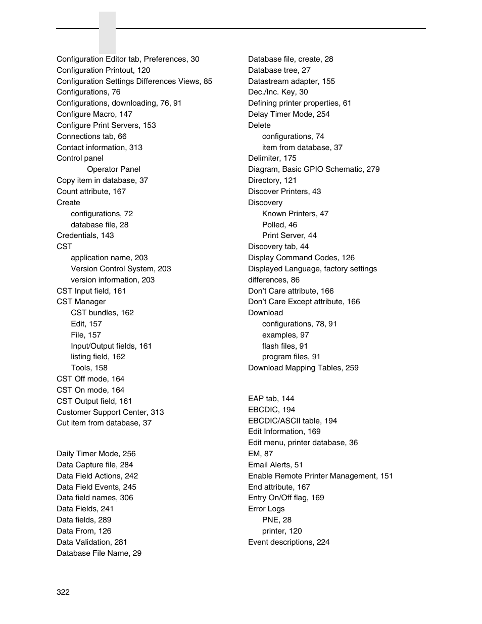 Printronix PrintNet Enterprise User Manual | Page 322 / 330