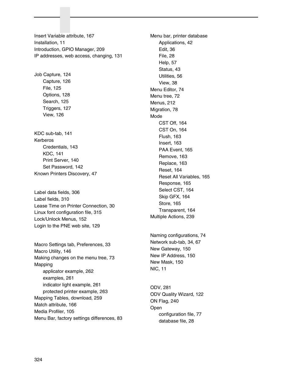 Printronix PrintNet Enterprise User Manual | Page 324 / 330
