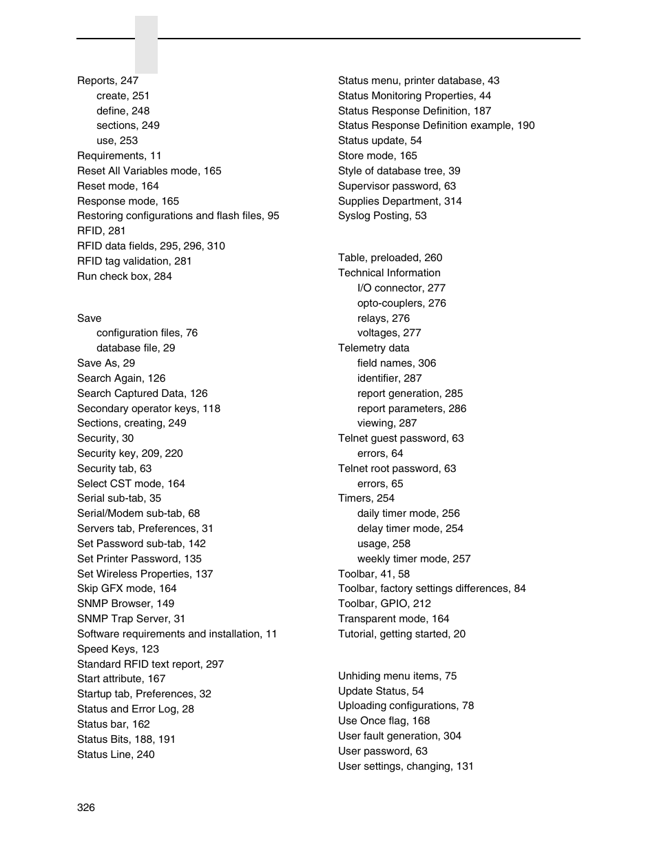 Printronix PrintNet Enterprise User Manual | Page 326 / 330