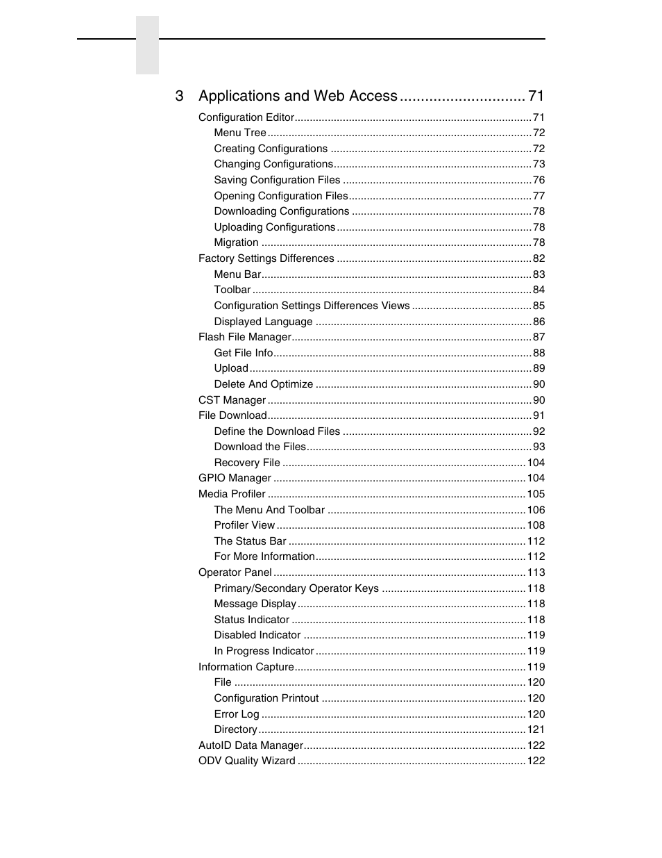 3applications and web access | Printronix PrintNet Enterprise User Manual | Page 6 / 330