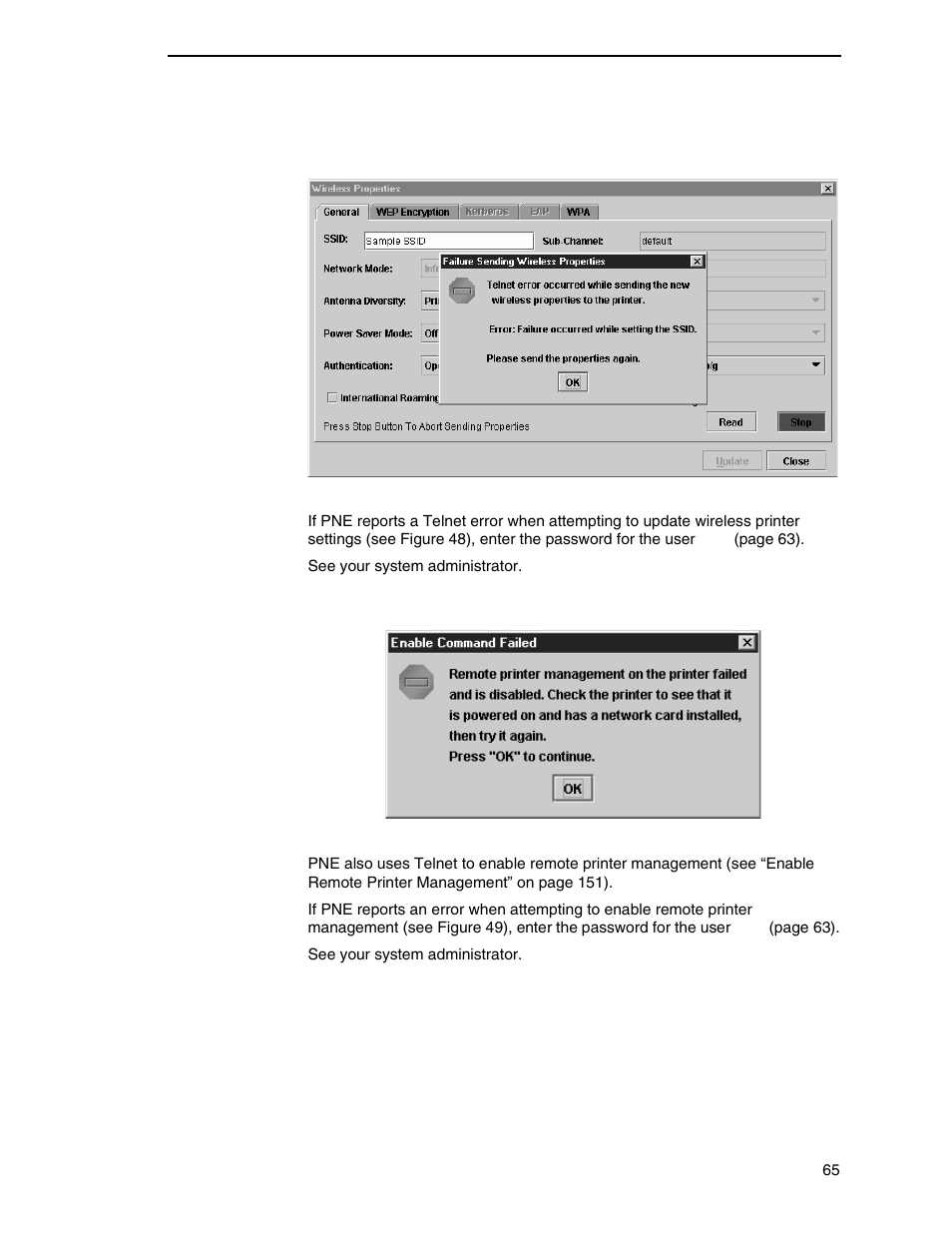 Printronix PrintNet Enterprise User Manual | Page 65 / 330