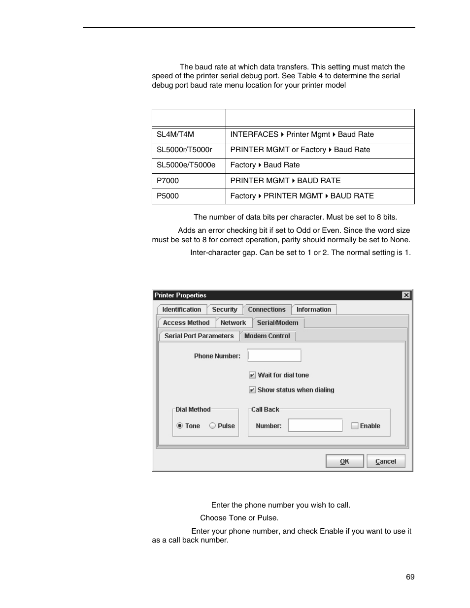 Printronix PrintNet Enterprise User Manual | Page 69 / 330