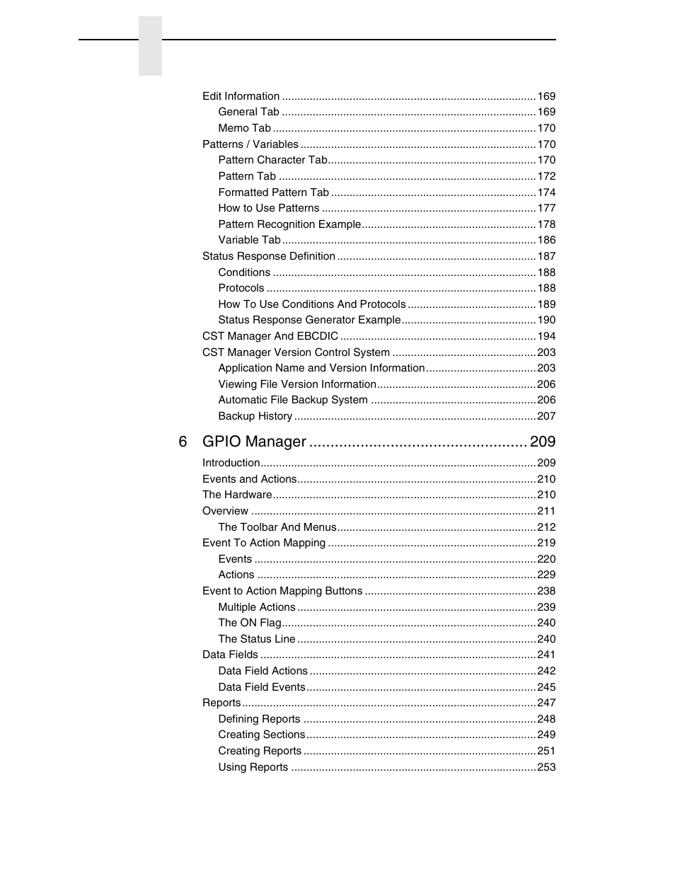 6gpio manager | Printronix PrintNet Enterprise User Manual | Page 8 / 330