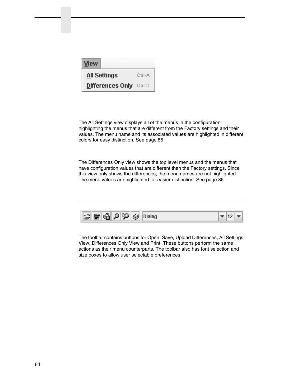 Toolbar | Printronix PrintNet Enterprise User Manual | Page 84 / 330