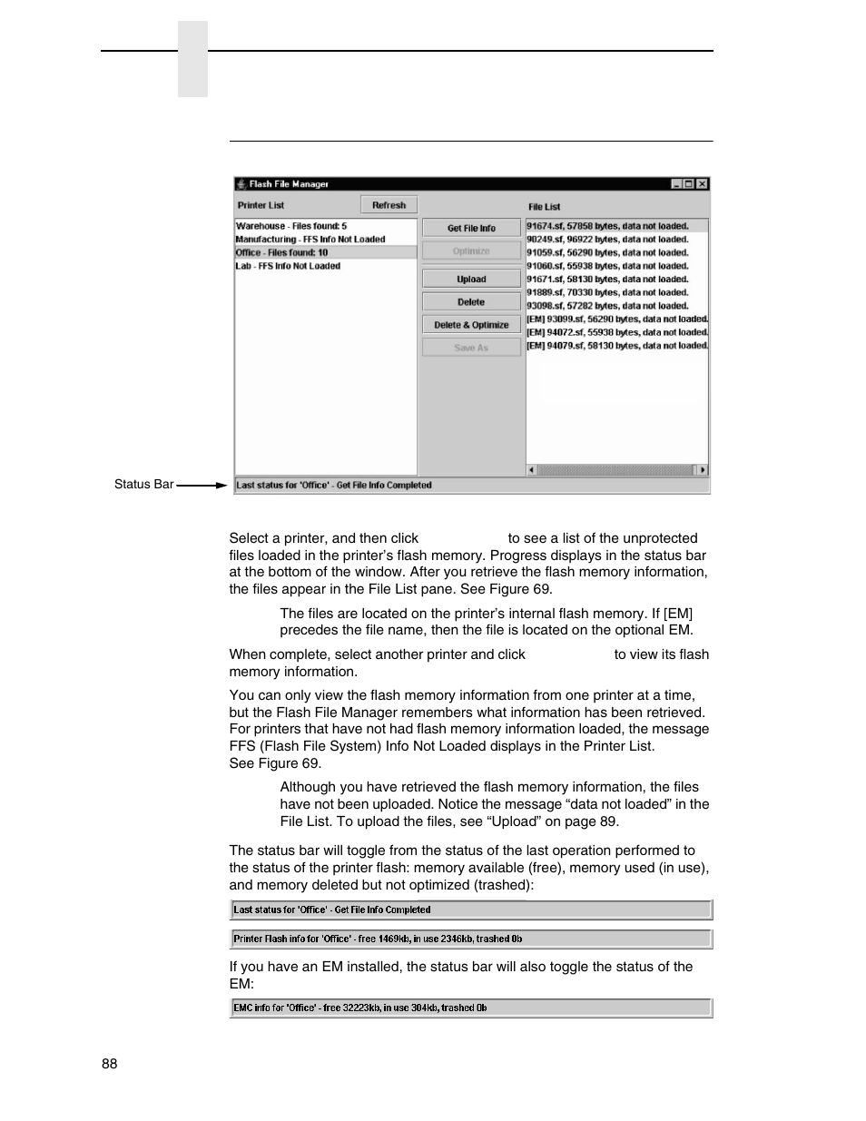 Get file info | Printronix PrintNet Enterprise User Manual | Page 88 / 330