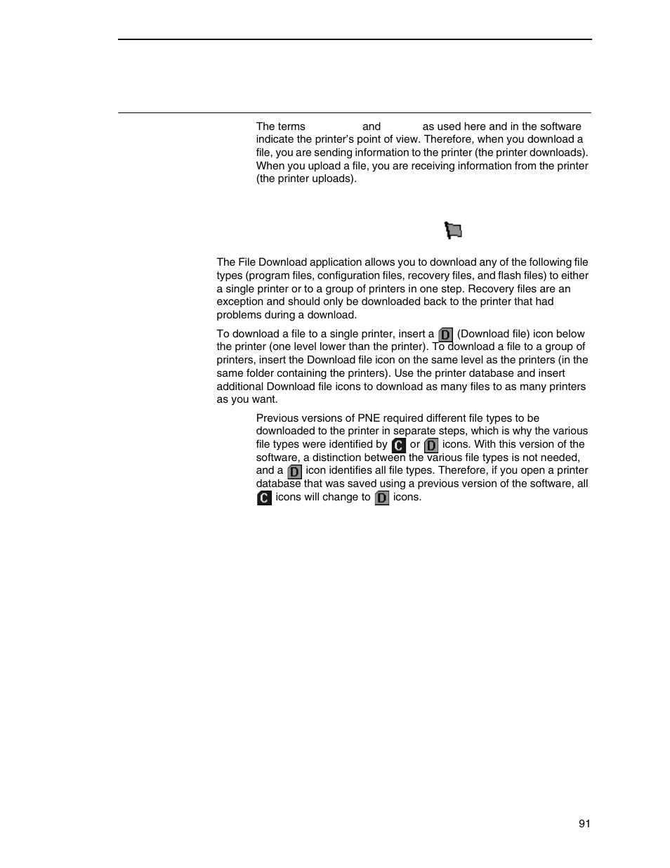 File download | Printronix PrintNet Enterprise User Manual | Page 91 / 330