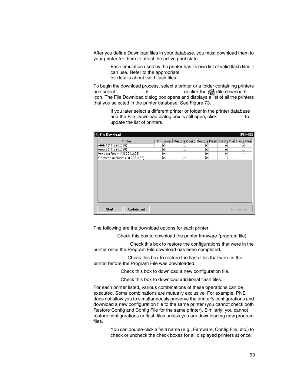 Download the files | Printronix PrintNet Enterprise User Manual | Page 93 / 330