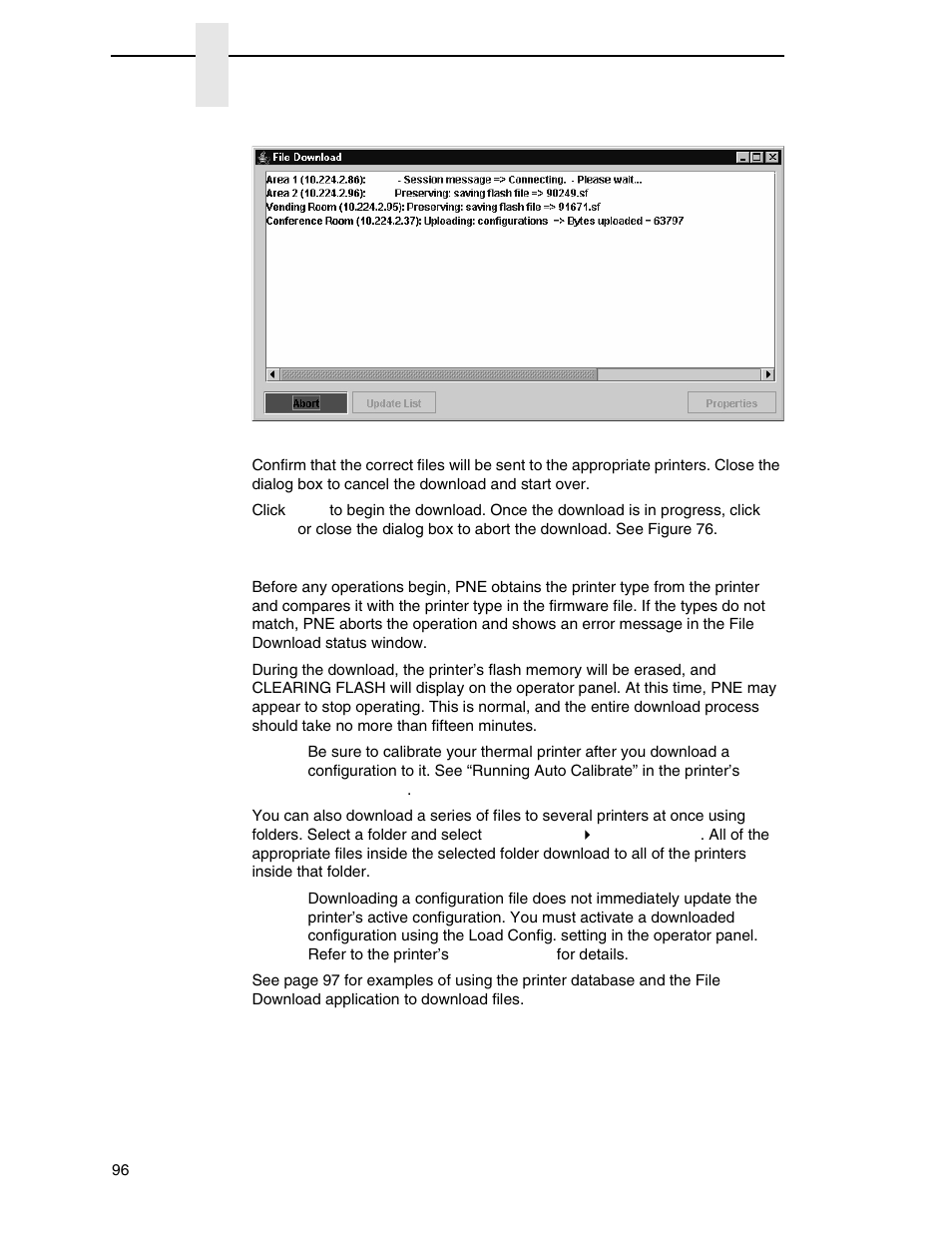 Printronix PrintNet Enterprise User Manual | Page 96 / 330